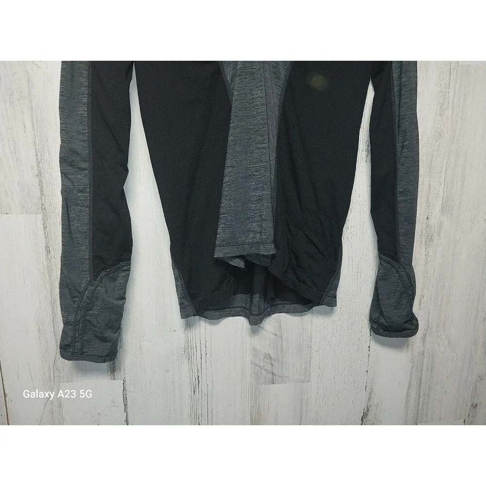 Lululemon Run in the Sun Pullover Size 8 Graphite Gray